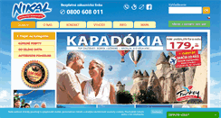 Desktop Screenshot of nikal-zajazdy.sk