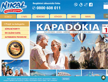 Tablet Screenshot of nikal-zajazdy.sk